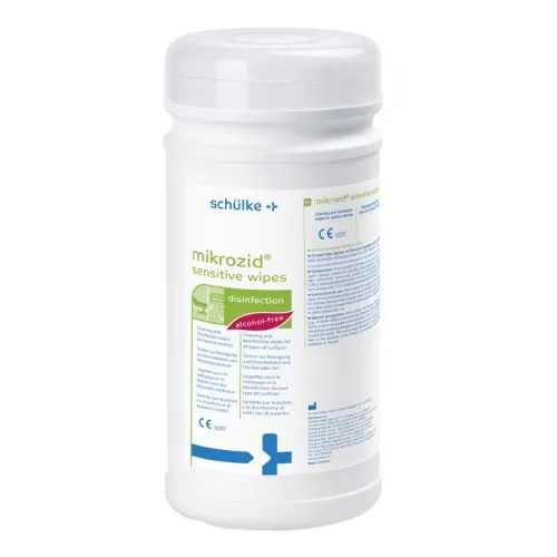 Schülke Mikrozid sensitive wipes, 200 Tücher / Dose